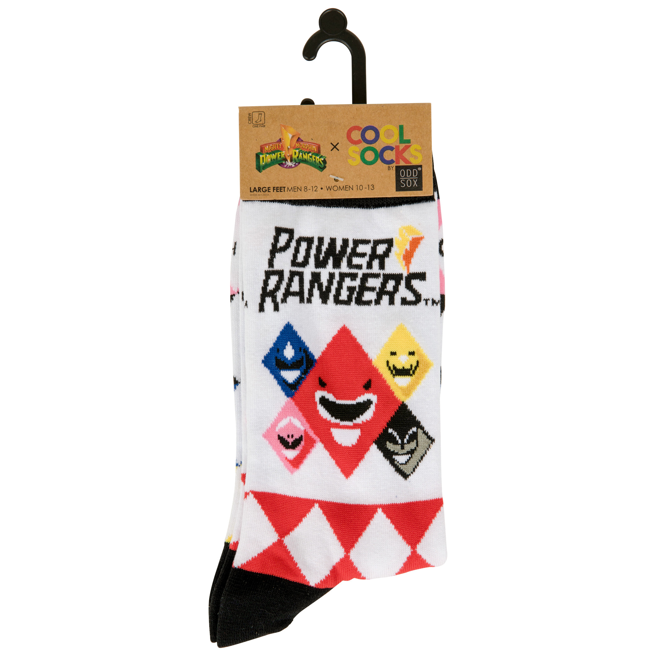 Power Rangers Team Diamond Crew Socks